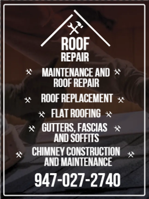 Custom Outdoor Yard Signs Multiple Sizes Roof Repair
