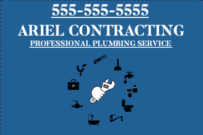 Custom Outdoor Yard Signs Multiple Sizes Plumbing Services