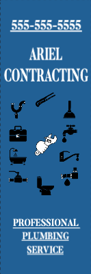 Custom Outdoor Yard Signs Multiple Sizes Plumbing Services