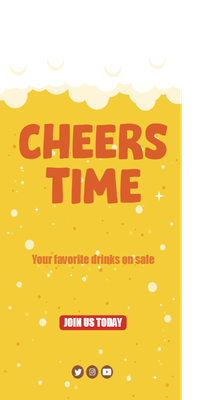 Custom Posters Multiple Sizes Cheers