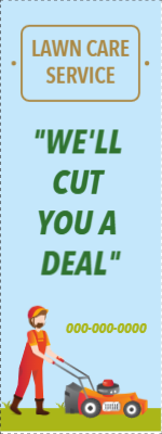 Custom Outdoor Yard Signs Multiple Sizes Lawn Care Service
