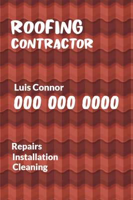 Custom Outdoor Yard Signs Multiple Sizes Roofing Contractor