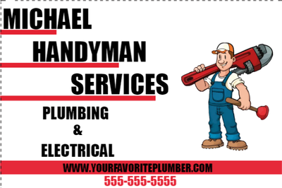Custom Outdoor Yard Signs Multiple Sizes Handyman