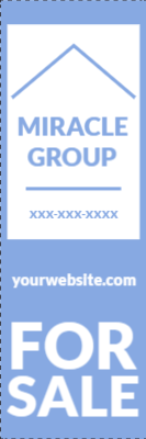 Custom Outdoor Yard Signs Multiple Sizes Miracle Group