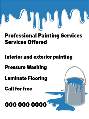 Custom Outdoor Yard Signs Multiple Sizes House Painting