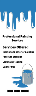 Custom Outdoor Yard Signs Multiple Sizes House Painting