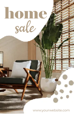 Custom Posters Multiple Sizes Home Sale