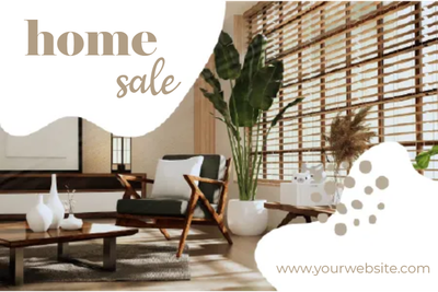 Custom Posters Multiple Sizes Home Sale