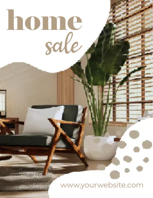Custom Posters Multiple Sizes Home Sale