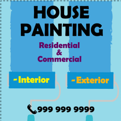Custom Outdoor Yard Signs Multiple Sizes House Painting