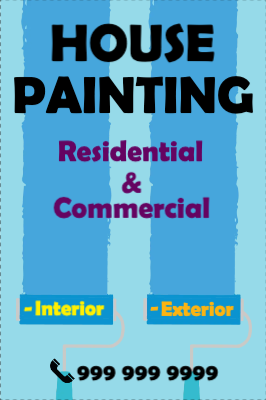 Custom Outdoor Yard Signs Multiple Sizes House Painting