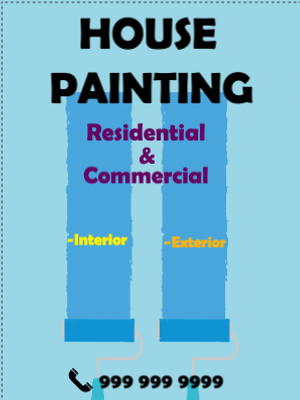 Custom Outdoor Yard Signs Multiple Sizes House Painting