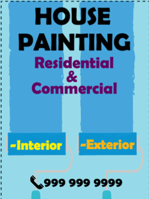 Custom Outdoor Yard Signs Multiple Sizes House Painting