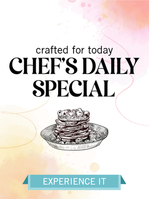 Custom Posters Multiple Sizes Chef's Daily