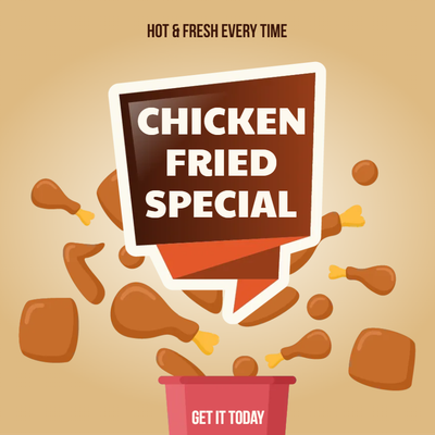 Custom Posters Multiple Sizes Chicken