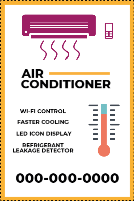 Custom Outdoor Yard Signs Multiple Sizes Leakage Detector
