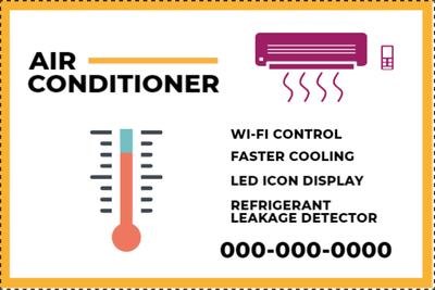 Custom Outdoor Yard Signs Multiple Sizes Leakage Detector