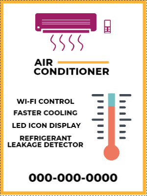 Custom Outdoor Yard Signs Multiple Sizes Leakage Detector
