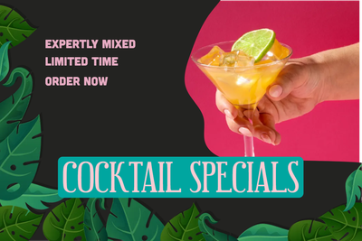 Custom Posters Multiple Sizes Cocktail