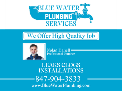 Custom Outdoor Yard Signs Multiple Sizes Plumbing Services
