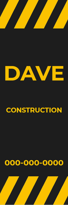Custom Outdoor Yard Signs Multiple Sizes Construction