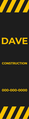 Custom Outdoor Yard Signs Multiple Sizes Construction