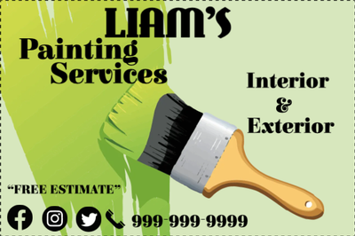 Custom Outdoor Yard Signs Multiple Sizes Painting Services