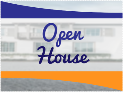 Custom Outdoor Yard Signs Multiple Sizes Open House