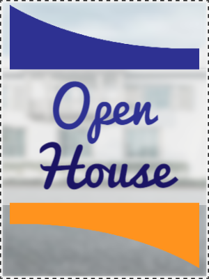 Custom Outdoor Yard Signs Multiple Sizes Open House