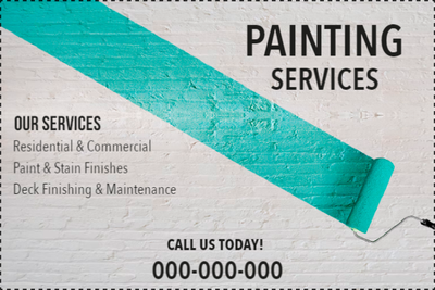 Custom Outdoor Yard Signs Multiple Sizes Painting Services