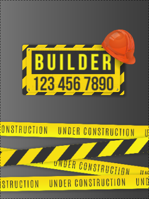 Custom Outdoor Yard Signs Multiple Sizes Builder