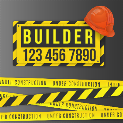 Custom Outdoor Yard Signs Multiple Sizes Builder