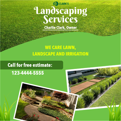 Custom Outdoor Yard Signs Multiple Sizes Landscaping Services