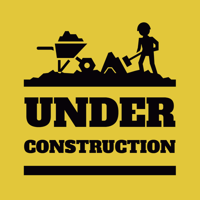 Custom Outdoor Yard Signs Multiple Sizes Under Construction