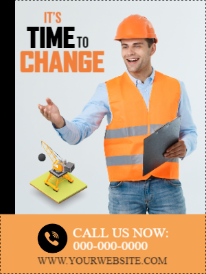 Custom Outdoor Yard Signs Multiple Sizes Time To Change