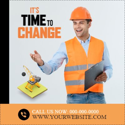 Custom Outdoor Yard Signs Multiple Sizes Time To Change