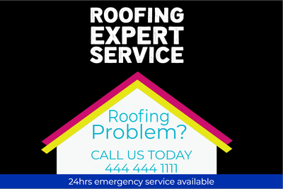 Custom Outdoor Yard Signs Multiple Sizes Roofing Expert