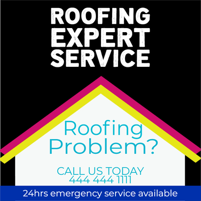 Custom Outdoor Yard Signs Multiple Sizes Roofing Expert