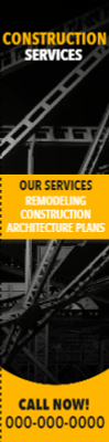 Custom Outdoor Yard Signs Multiple Sizes Construction Service