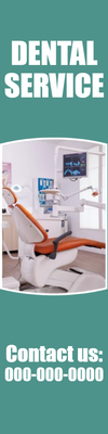 Custom Outdoor Yard Signs Multiple Sizes Dental Service