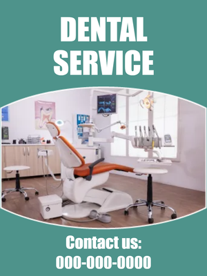 Custom Outdoor Yard Signs Multiple Sizes Dental Service