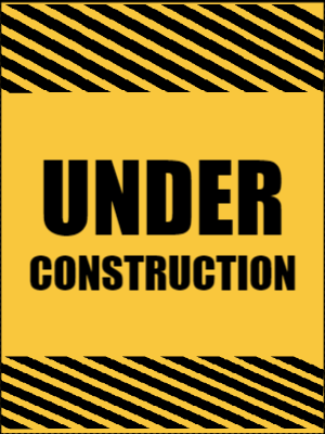 Custom Outdoor Yard Signs Multiple Sizes Under Construction