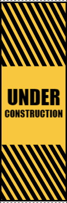 Custom Outdoor Yard Signs Multiple Sizes Under Construction