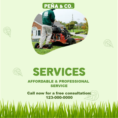 Custom Outdoor Yard Signs Multiple Sizes Lawn Care