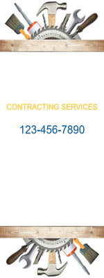 Custom Outdoor Yard Signs Multiple Sizes Contracting Services