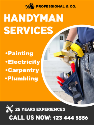 Custom Outdoor Yard Signs Multiple Sizes Handyman