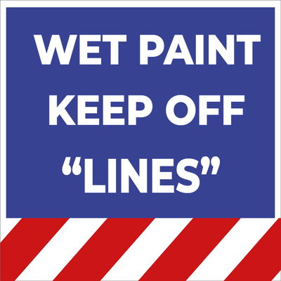 Custom Outdoor Yard Signs Multiple Sizes Wet Paint