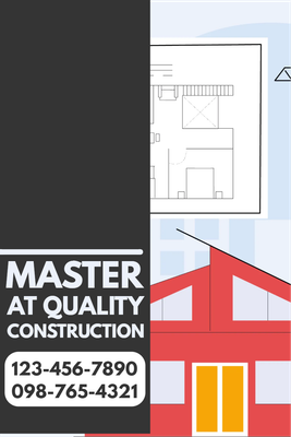Custom Outdoor Yard Signs Multiple Sizes Master of Quality Construction