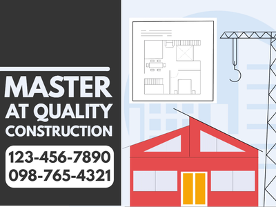 Custom Outdoor Yard Signs Multiple Sizes Master of Quality Construction