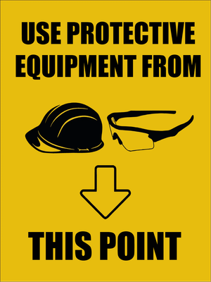Custom Outdoor Yard Signs Multiple Sizes Equipment